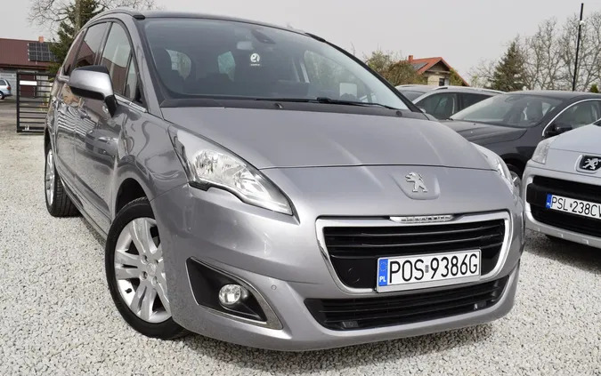 samochody osobowe Peugeot 5008 cena 36900 przebieg: 179956, rok produkcji 2014 z Proszowice